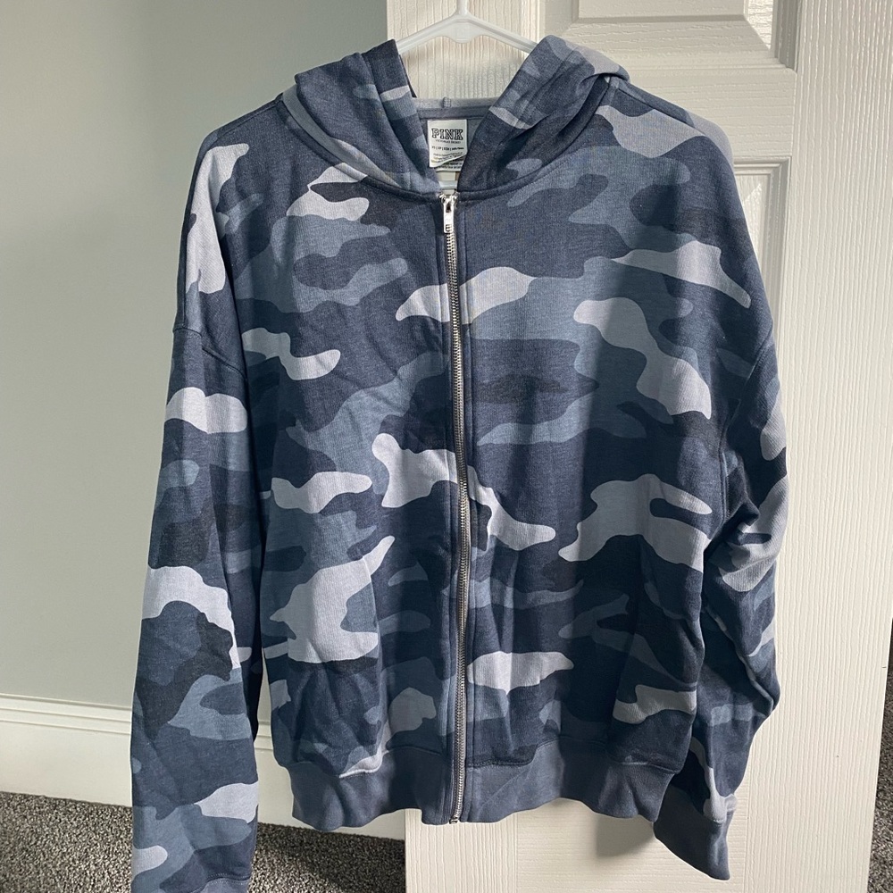 NWT Victoria’s Secret Pink zip up hoodie XS